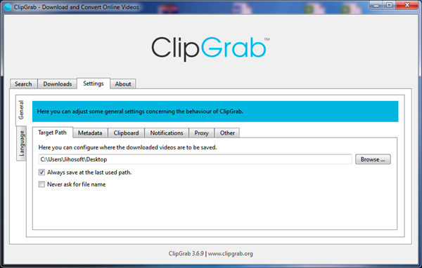 Clipgrab download for windows 7